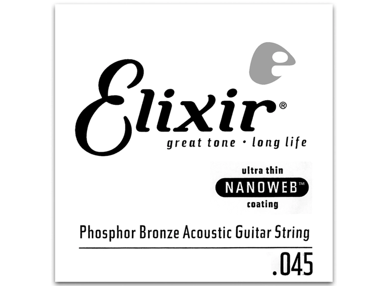 Elixir PBA45 Phosphor Bronze Acoustic .045 14145 